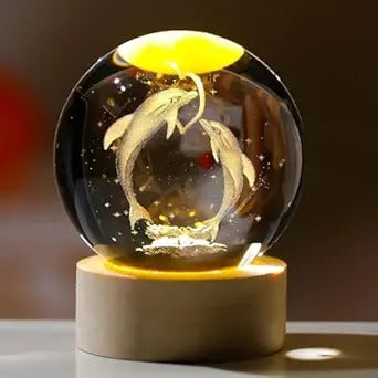 3D Crystal Lamp Ball