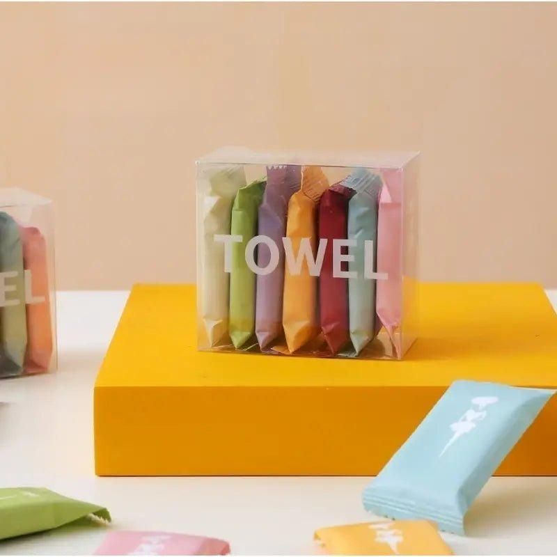 Compressed Disposable Towel Tablets (Pack of 14pc)