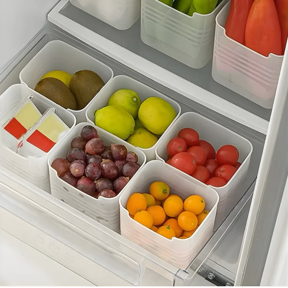 Multipurpose Refrigerator Storage Organizer Bins