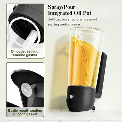 2 in 1 Oil Dispenser Bottle
