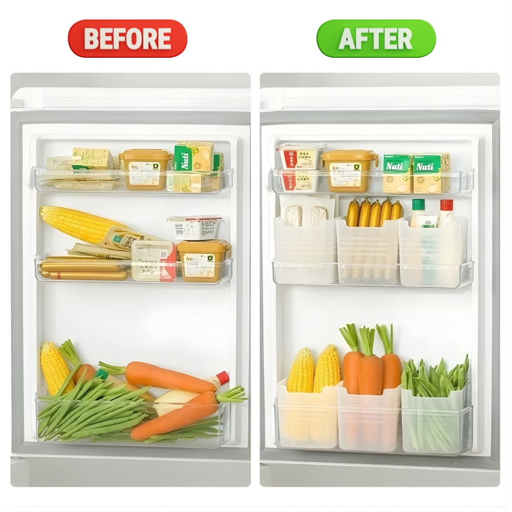 Multipurpose Refrigerator Storage Organizer Bins