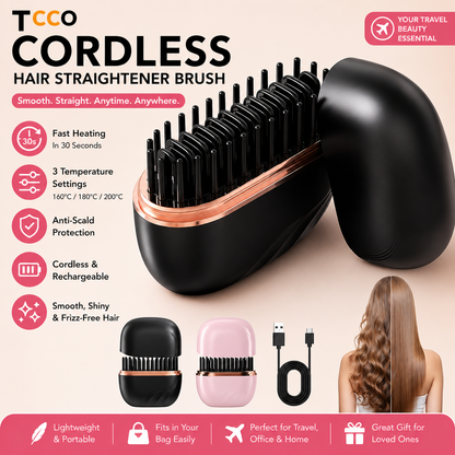 Pocket hair straightner