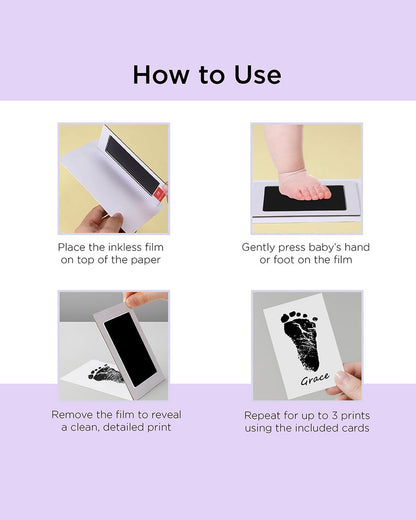 Baby Inkless foot Print Kit
