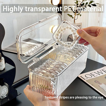 Transparent jwellery&nbsp; Organizer Box