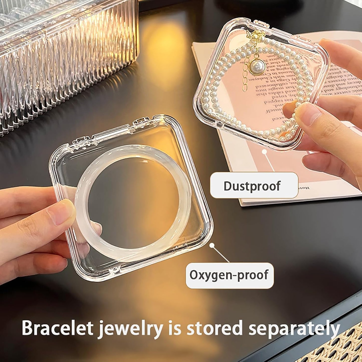 Transparent jwellery&nbsp; Organizer Box