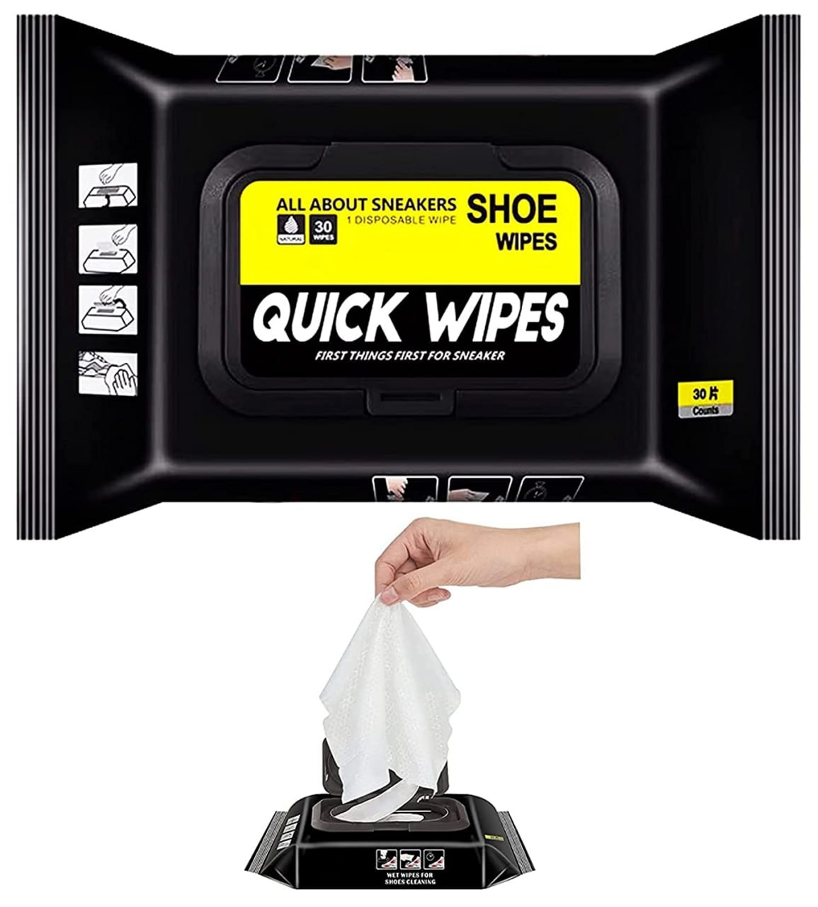 Shoe Cleaning Wet Wipes