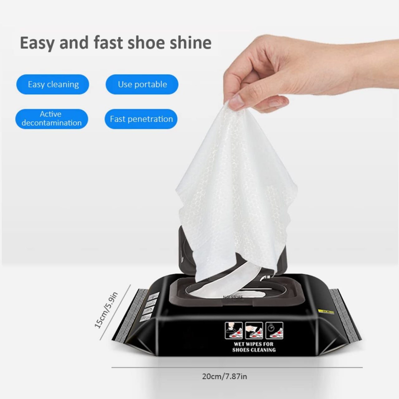 Shoe Cleaning Wet Wipes