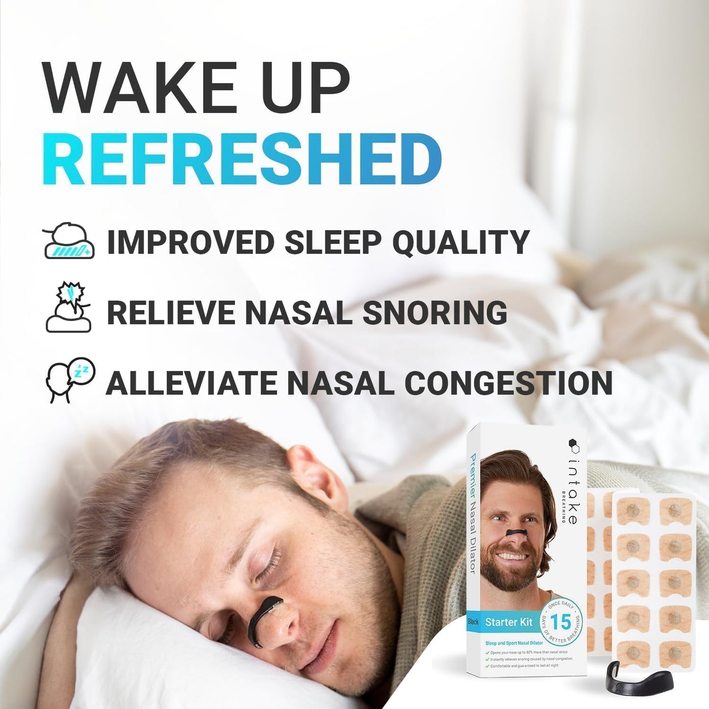 Breathing Nasal Strip Starter Kit