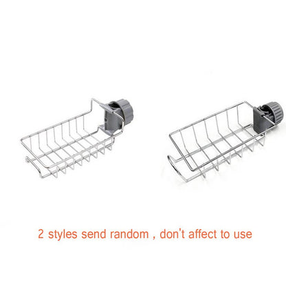 Rotating Faucet Storage Rack