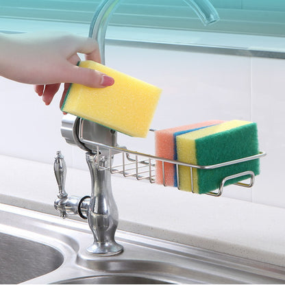 Rotating Faucet Storage Rack