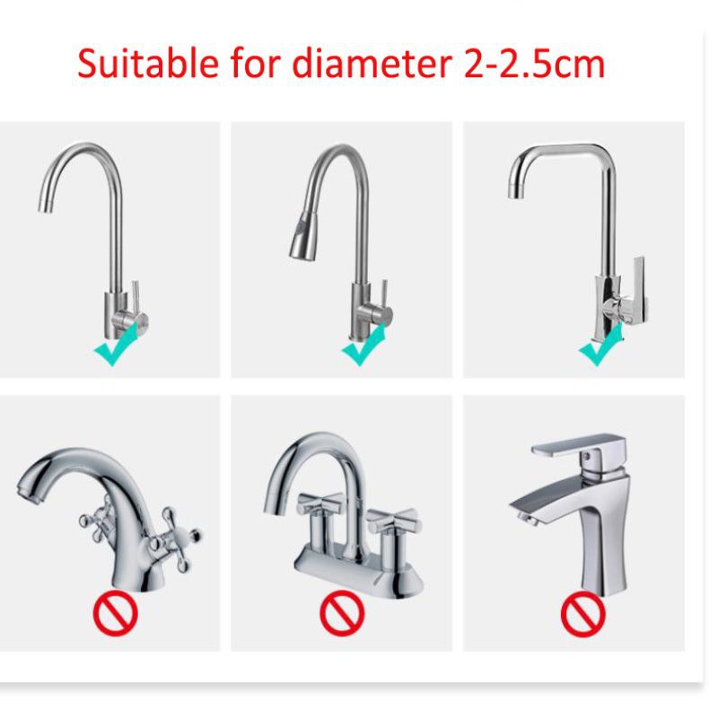 Rotating Faucet Storage Rack