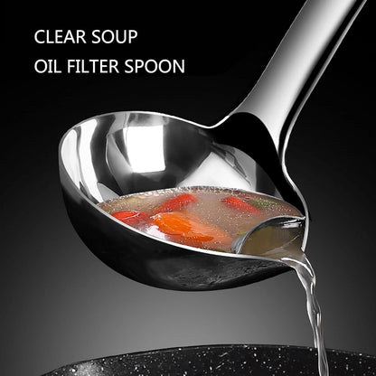 Stainless Steel Oil Separator Spoon