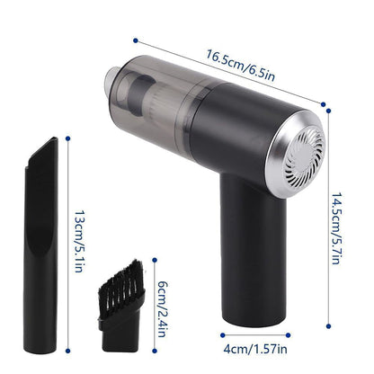 Portable rechargable car vaccum pro