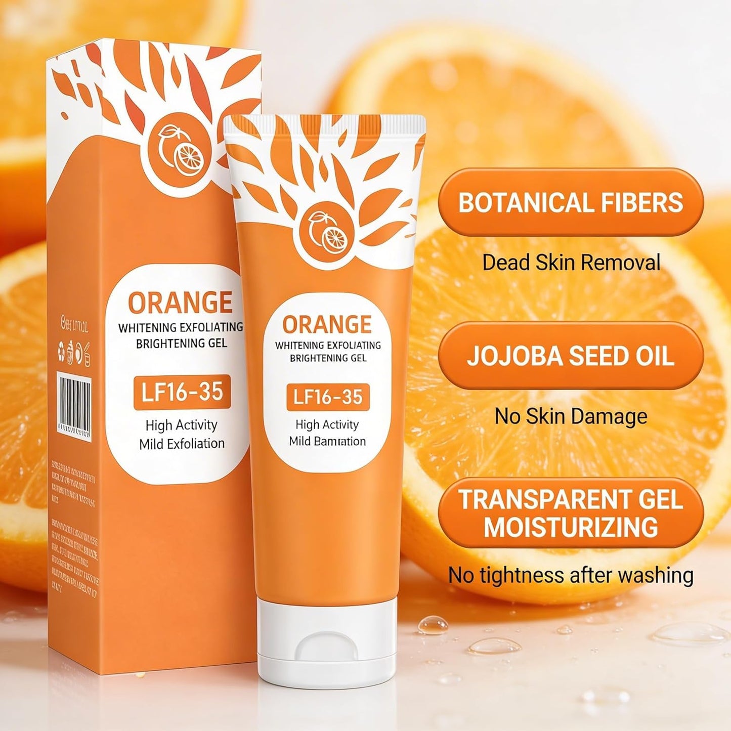 Orange Glow Exfoliating Brightening Gel