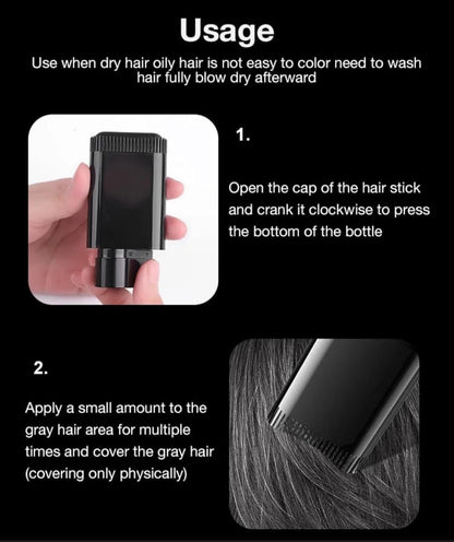 Instant Hair Root Touch-Up Comb Stick