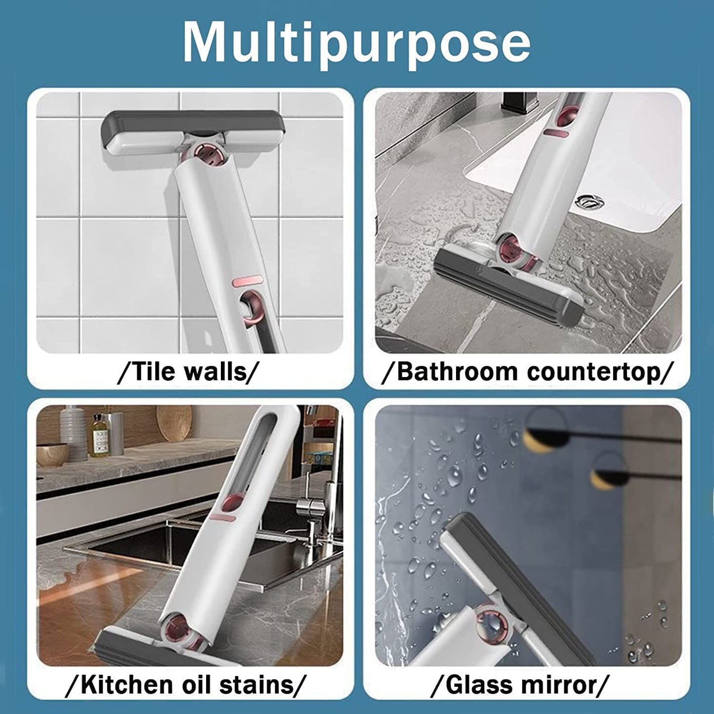 Mini Foldable Sponge Mop Cleaner