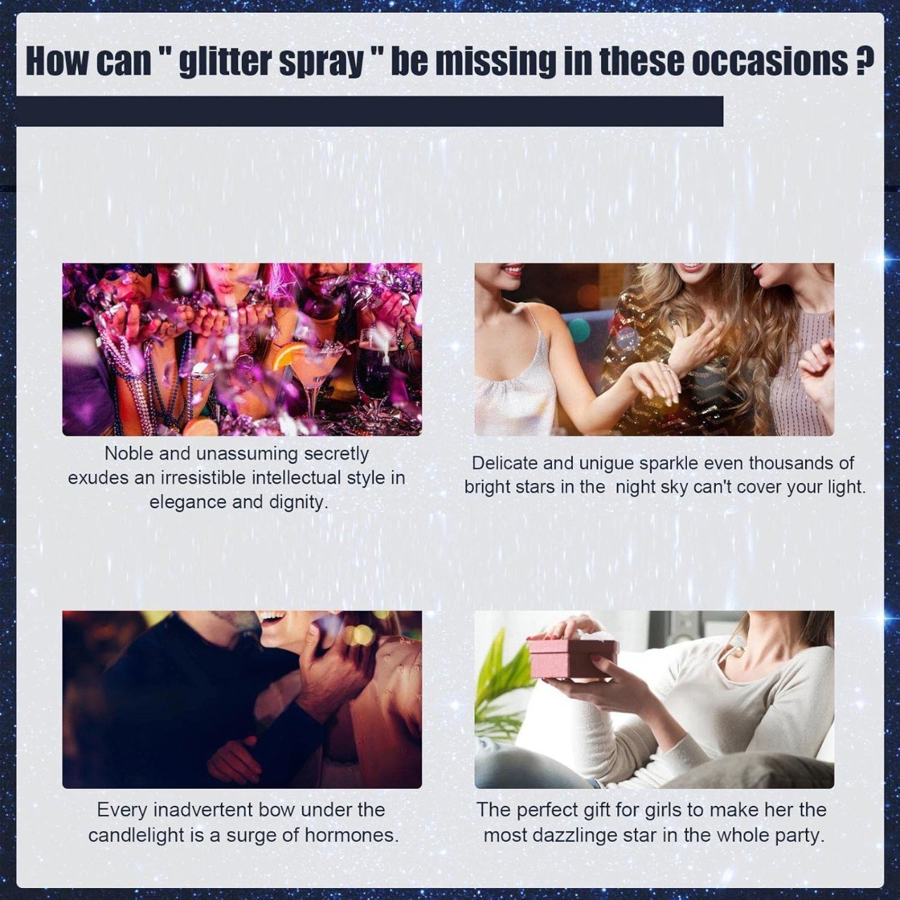 Shiny Glitter Spray