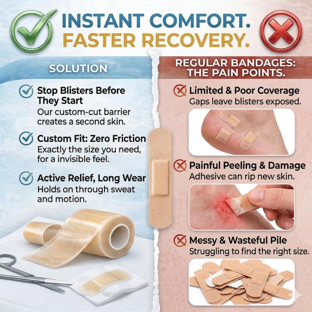 Hydrocolloid Healing Protection Roll Tape