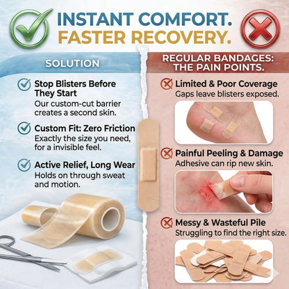 Hydrocolloid Healing Protection Roll Tape