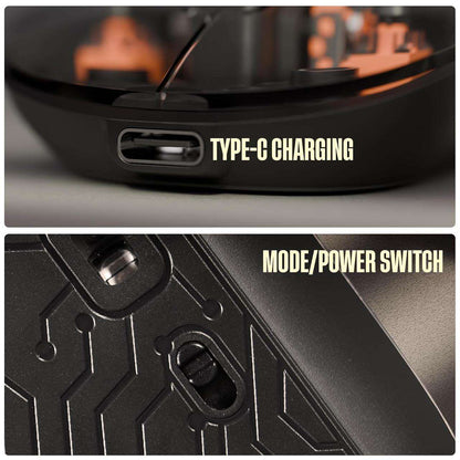Transparent Wireless Gaming Mouse