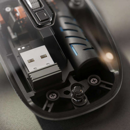 Transparent Wireless Gaming Mouse