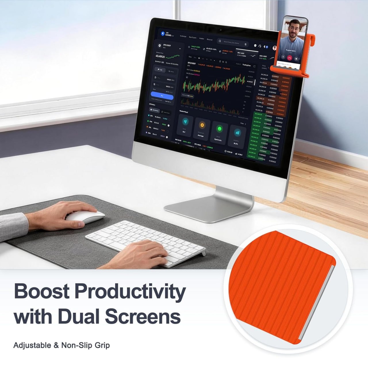 Foldable Silicone Mobile Stand