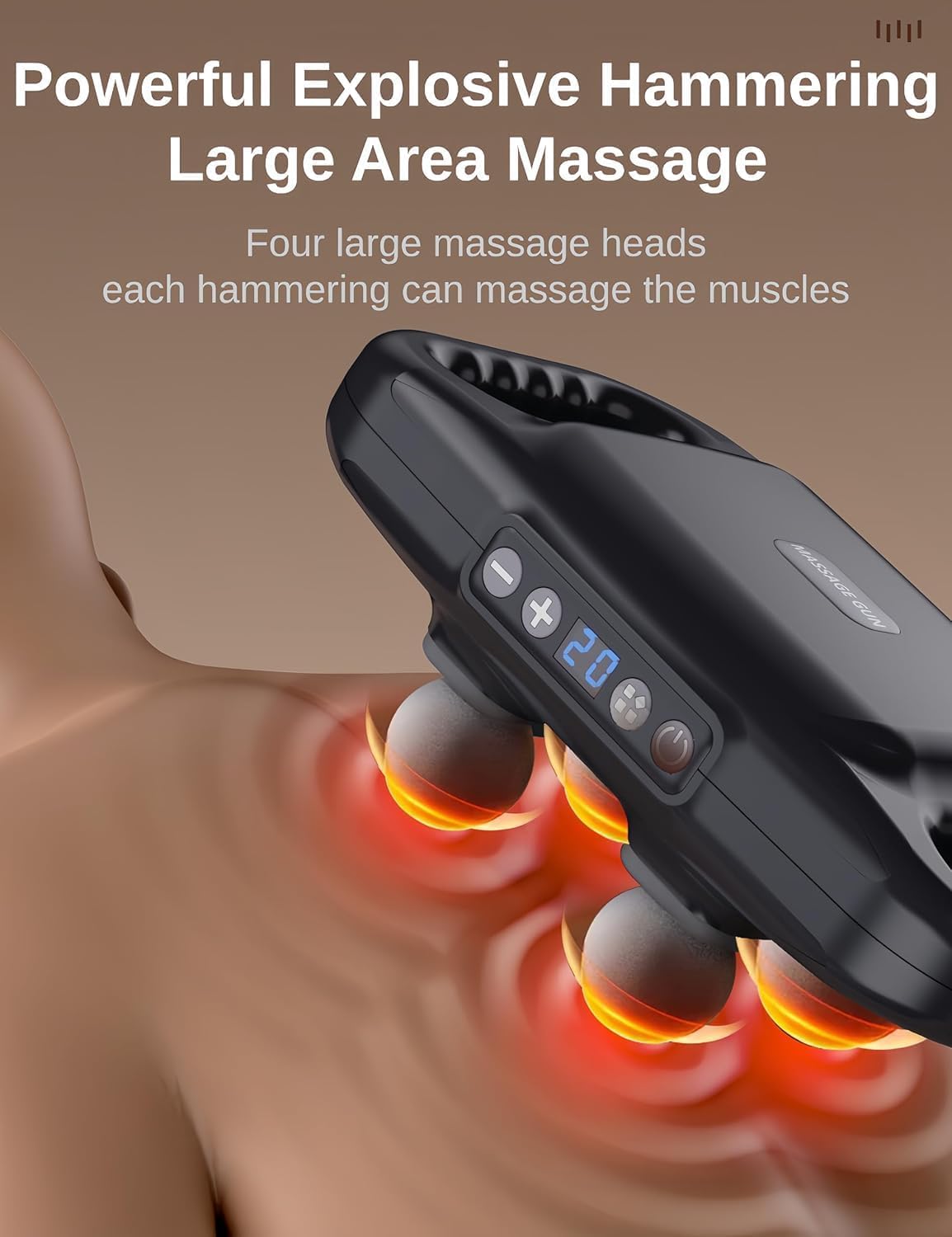 4-Head Intelligent Fascia Massager