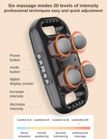 4-Head Intelligent Fascia Massager