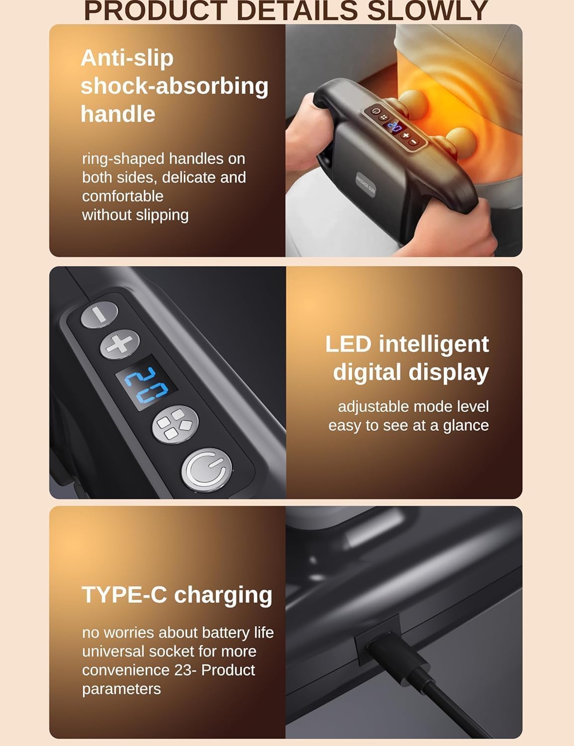 4-Head Intelligent Fascia Massager