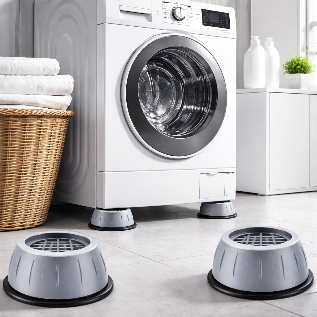 Anti Vibration Pad-Anti-vibration Pads For Washing Machine - 4 Pcs