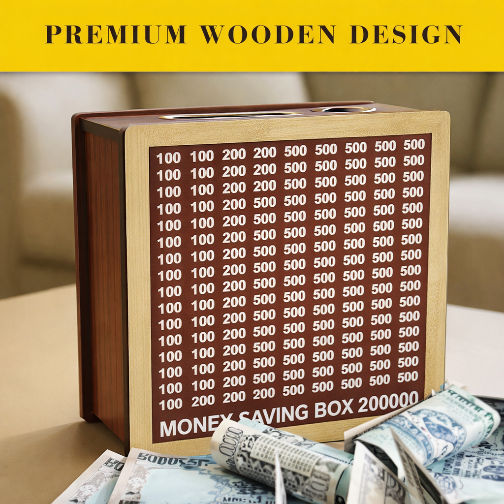 Savings Challenge Piggy Bank