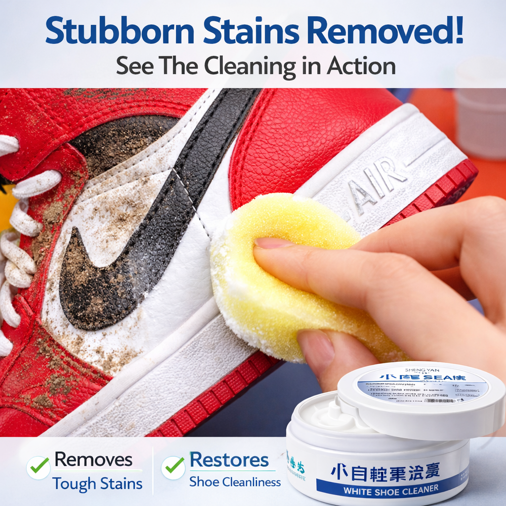 Shoes Stains Cleaning Cream