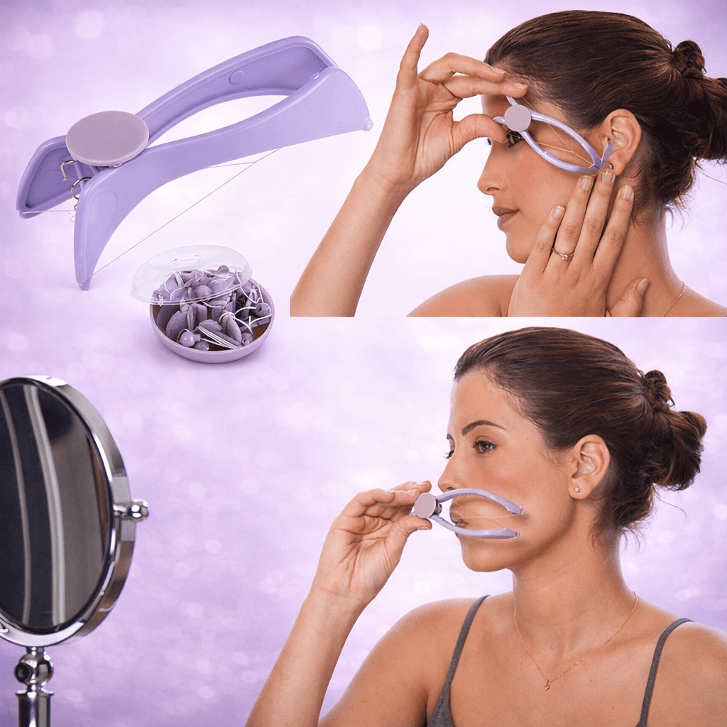 Face And Body Hair Threading Tweezers