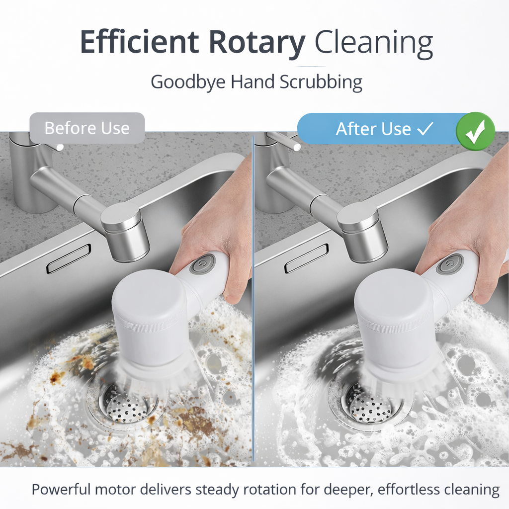 5-in-1 Electric Cleaning Brush