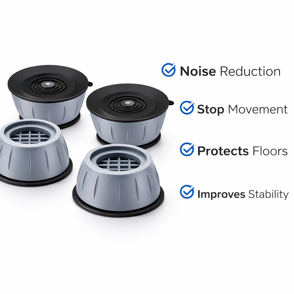 Anti Vibration Pad-Anti-vibration Pads For Washing Machine - 4 Pcs