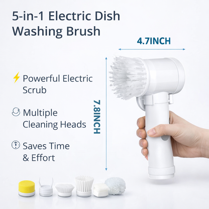 5-in-1 Electric Cleaning Brush