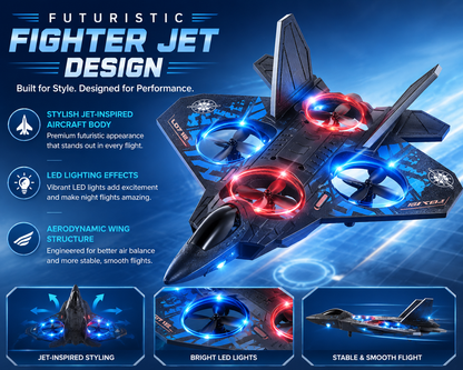 RC Fighter Jet Drone toy