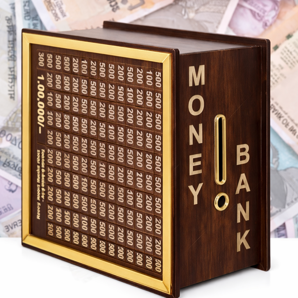 Savings Challenge Piggy Bank