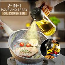 2 in 1 Oil Dispenser Bottle