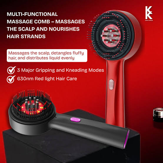 Red Light Scalp Massager