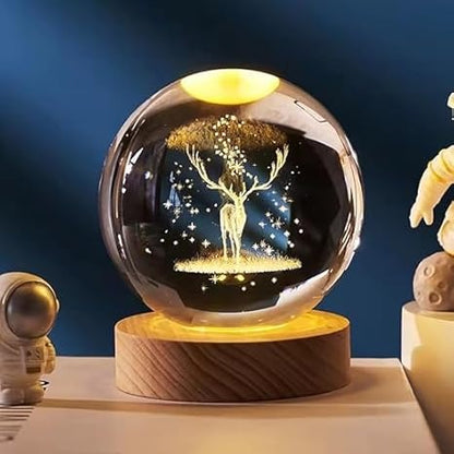 3D Crystal Lamp Ball