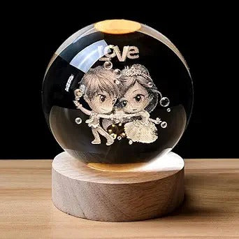 3D Crystal Lamp Ball