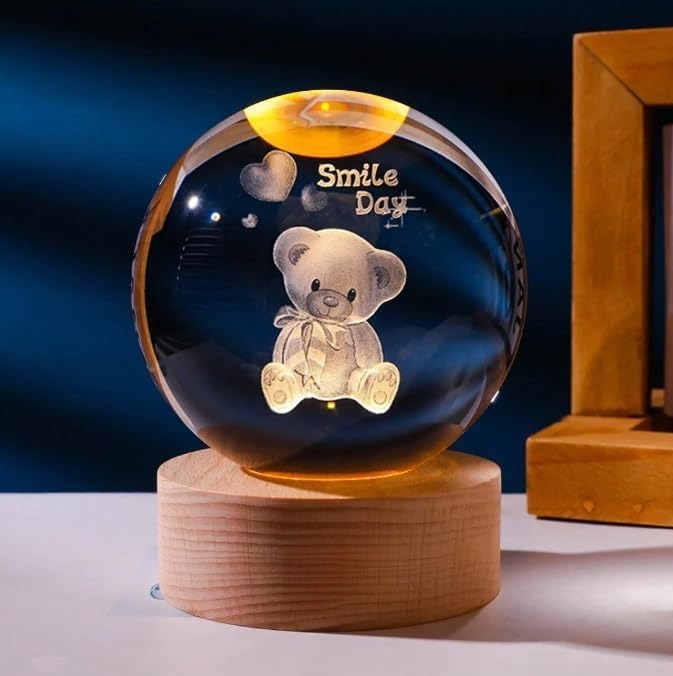 3D Crystal Lamp Ball