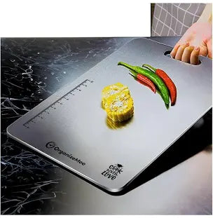 Stainless steel cutting board